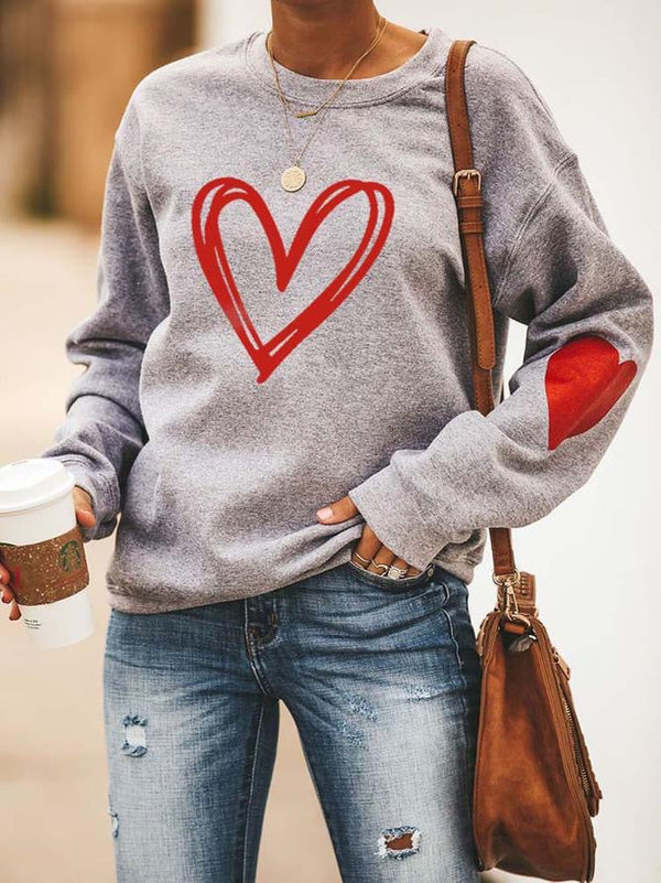 Lovey™ | Stilig komfortabel genser for kvinner med hjertetrykk